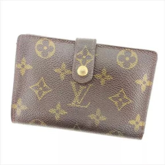 Louis Vuitton Wallet Purse Coin purse Monogram Brown Woman Authentic Used Y2372 - Picture 1 of 5
